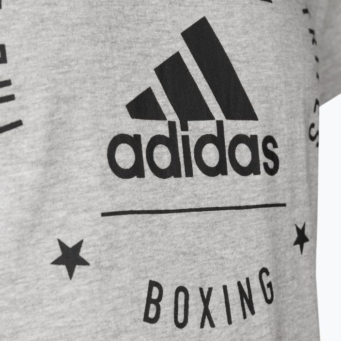 Koszulka treningowa adidas Boxing szara ADICL01B 3