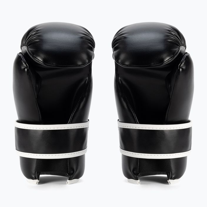 Rękawice bokserskie adidas Point Fight Adikbpf100 czarno-białe ADIKBPF100 2