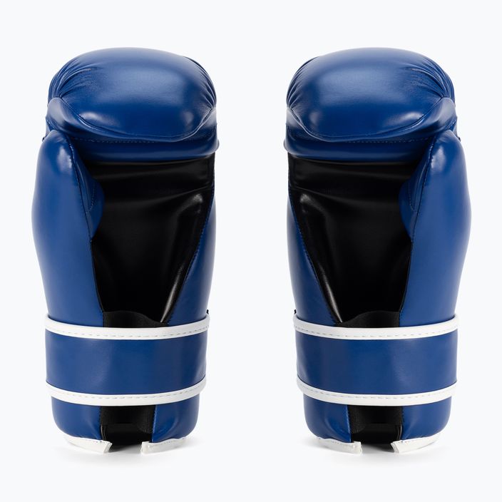 Rękawice bokserskie adidas Point Fight Adikbpf100 niebiesko-białe ADIKBPF100 2