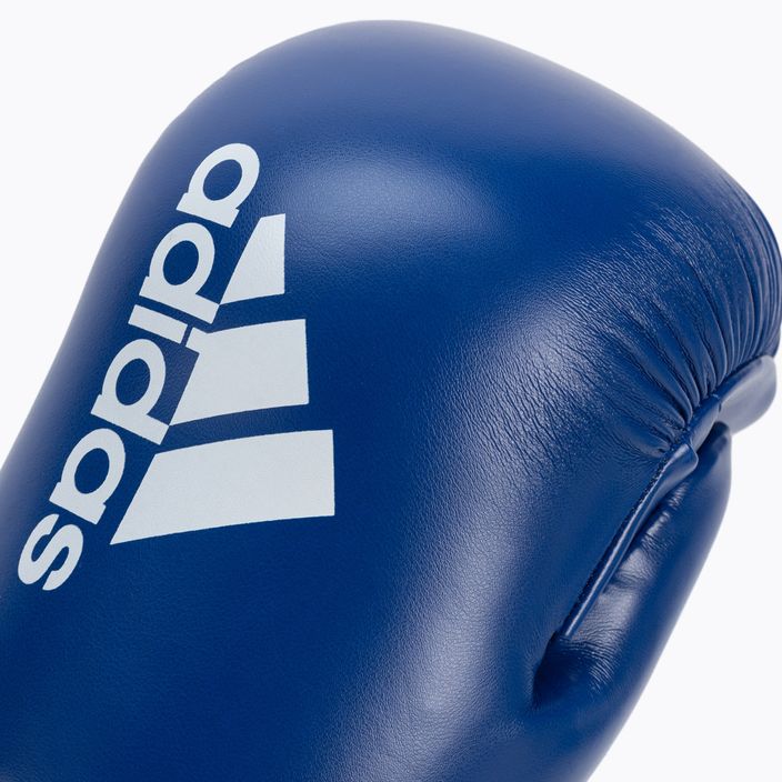 Rękawice bokserskie adidas Point Fight Adikbpf100 niebiesko-białe ADIKBPF100 5