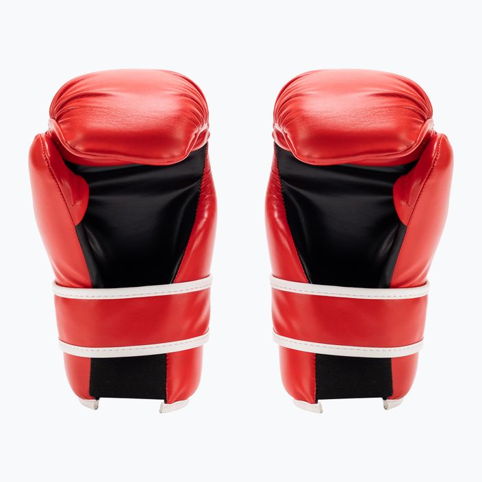 Rękawice bokserskie adidas Point Fight Adikbpf100 czerwono-białe ADIKBPF100 4