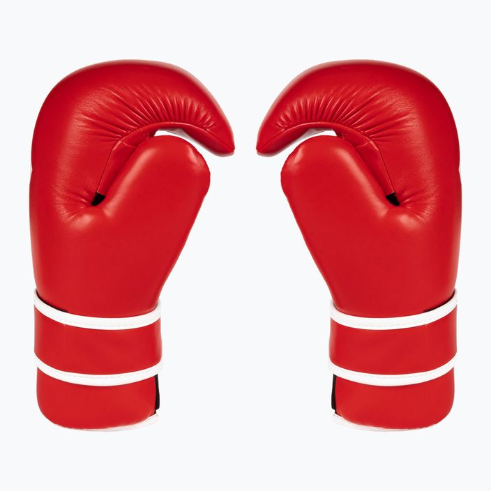 Rękawice bokserskie adidas Point Fight Adikbpf100 czerwono-białe ADIKBPF100 7