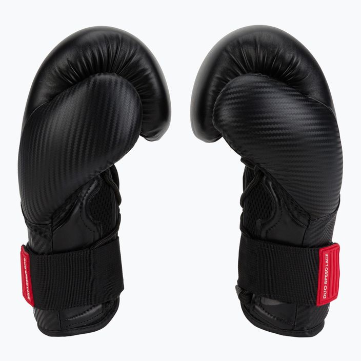 Rękawice bokserskie adidas Hybrid 250 Duo Lace czarne ADIH250TG 4