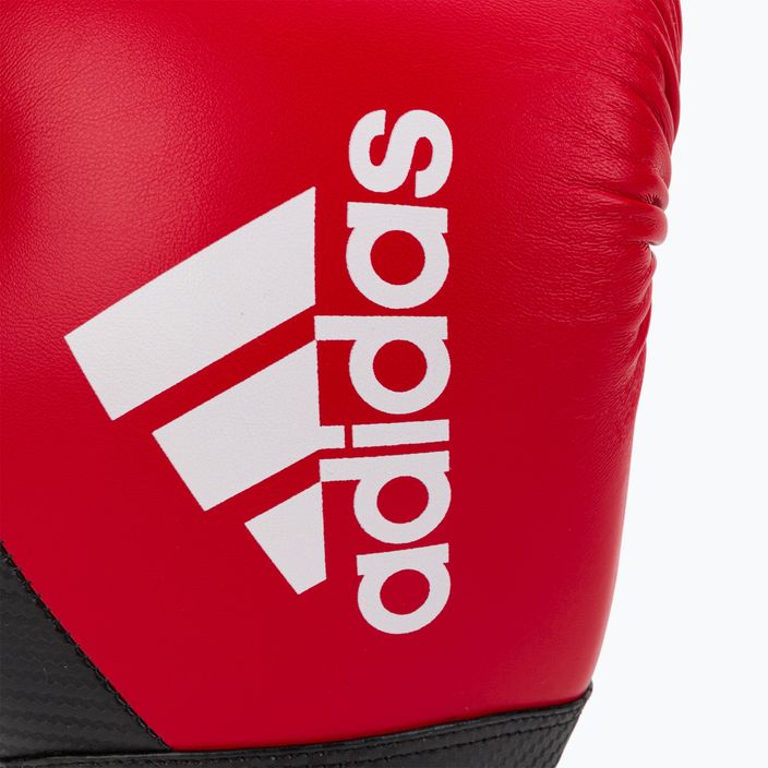 Rękawice bokserskie adidas Hybrid 250 Duo Lace czerwone ADIH250TG 5
