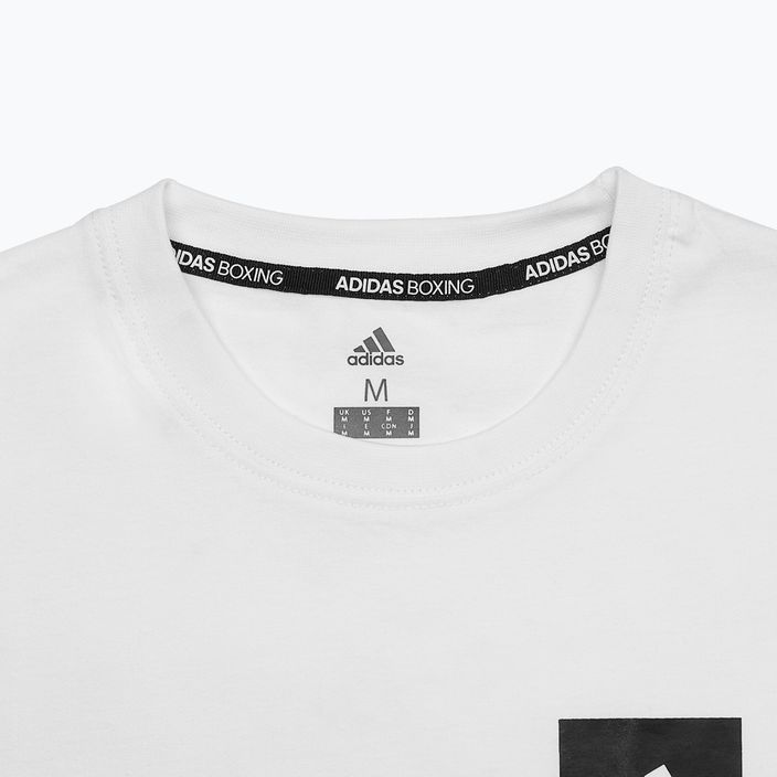 Koszulka męska adidas Boxing white/black 3