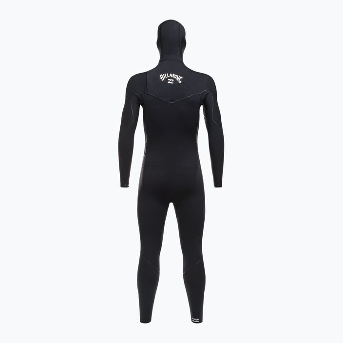 Pianka do pływania męska Billabong 5/4 Furnace Hooded CZ Full black 3
