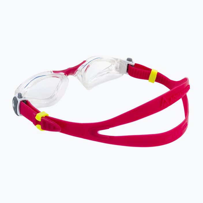 Okulary do pływania dziecięce Aquasphere Kayenne Compact 2022 raspberry/clear 4