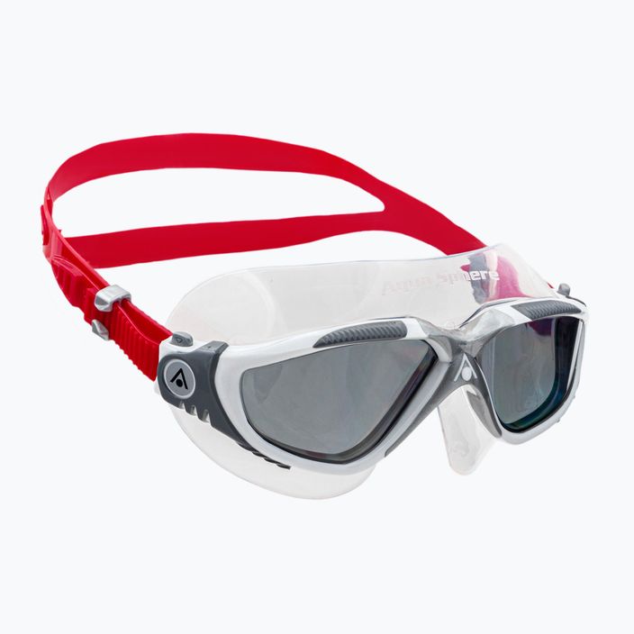 Maska do pływania Aquasphere Vista 2022 white/red/dark