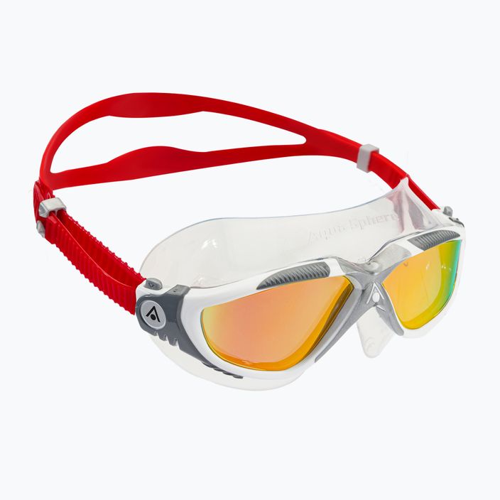 Maska do pływania Aquasphere Vista white/red MS5050915LMR