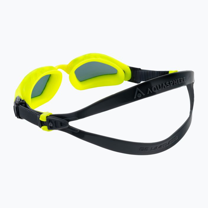 Okulary do pływania Aquasphere Kayenne Pro 2022 yellow/yellow/dark 4