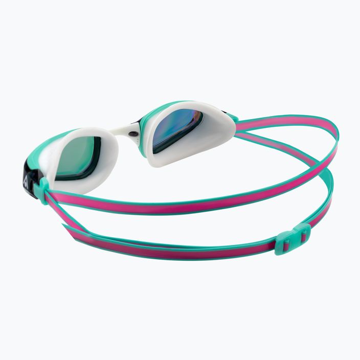Okulary do pływania Aquasphere Fastlane 2022 pink/turquoise/mirror pink 4