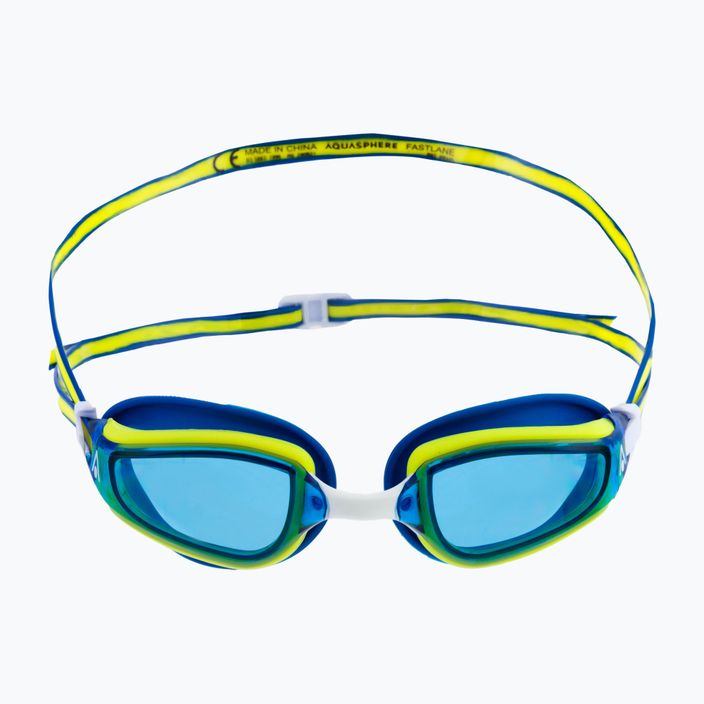 Okulary do pływania Aquasphere Fastlane blue/yellow/blue 2