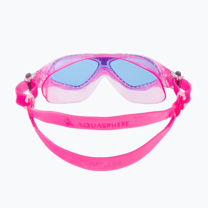 Maska do pływania dziecięca Aquasphere Vista pink/white/blue MS5080209LB 5