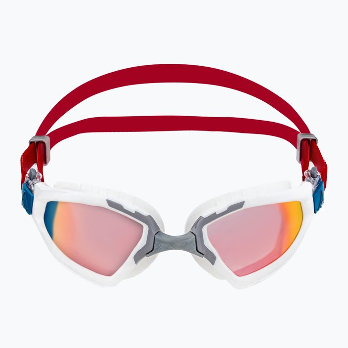 Okulary do pływania Aquasphere Kayenne Pro white/grey/mirror red 2