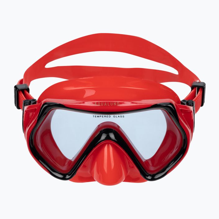 Zestaw do snorkelingu dziecięcy Aqualung Hero Set red/gold 2