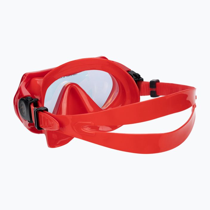 Zestaw do snorkelingu dziecięcy Aqualung Hero Set red/gold 3
