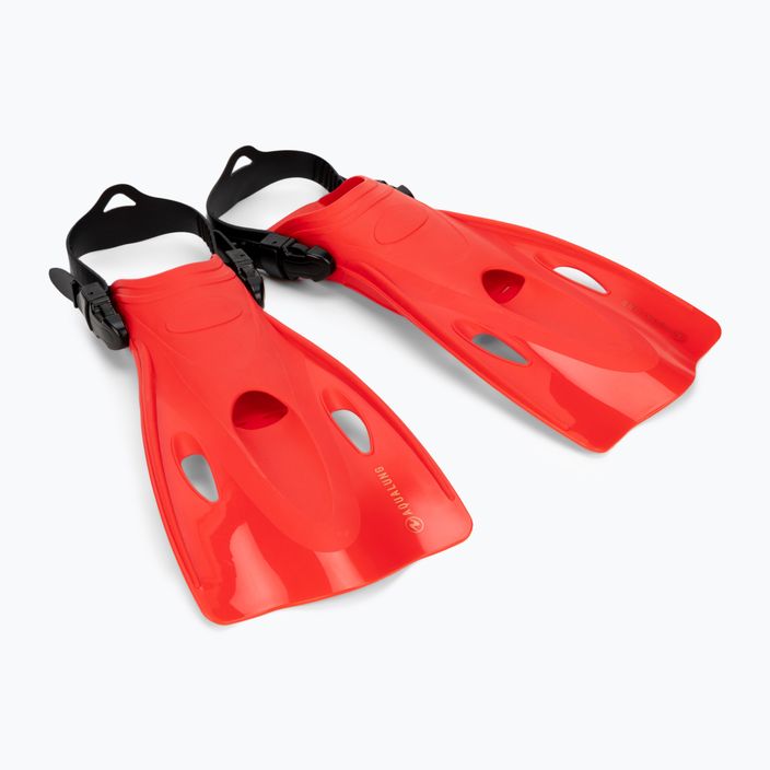 Zestaw do snorkelingu dziecięcy Aqualung Hero Set red/gold 6