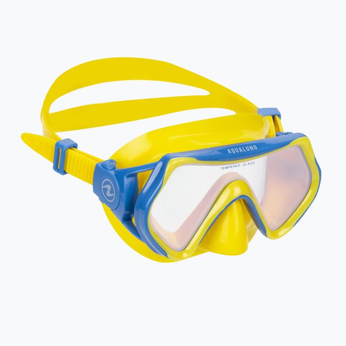 Zestaw do snorkelingu dziecięcy Aqualung Hero Set yellow/blue 2