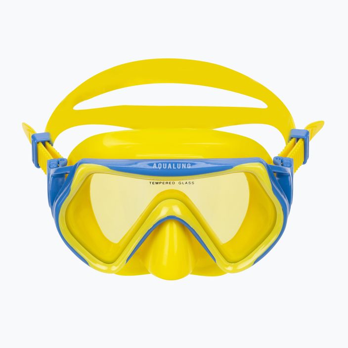 Zestaw do snorkelingu dziecięcy Aqualung Hero Set yellow/blue 3