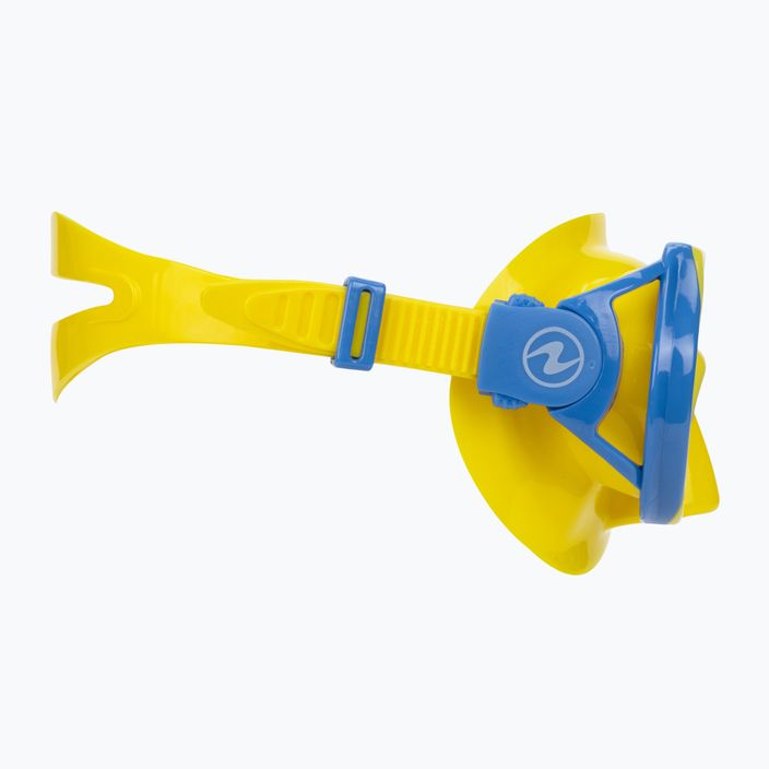 Zestaw do snorkelingu dziecięcy Aqualung Hero Set yellow/blue 4