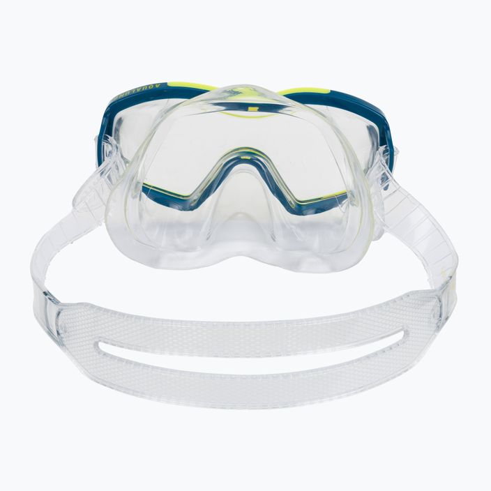 Zestaw do snorkelingu dziecięcy Aqualung Raccon Combo transparent/blue/yellow 6