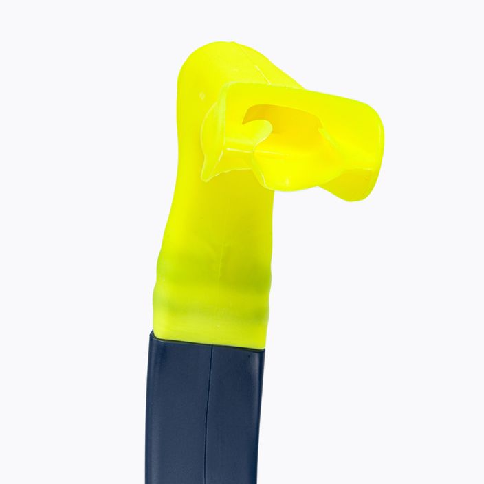 Rurka czołowa do pływania Aquasphere Focus Snorkel navy blue/bright yellow 3