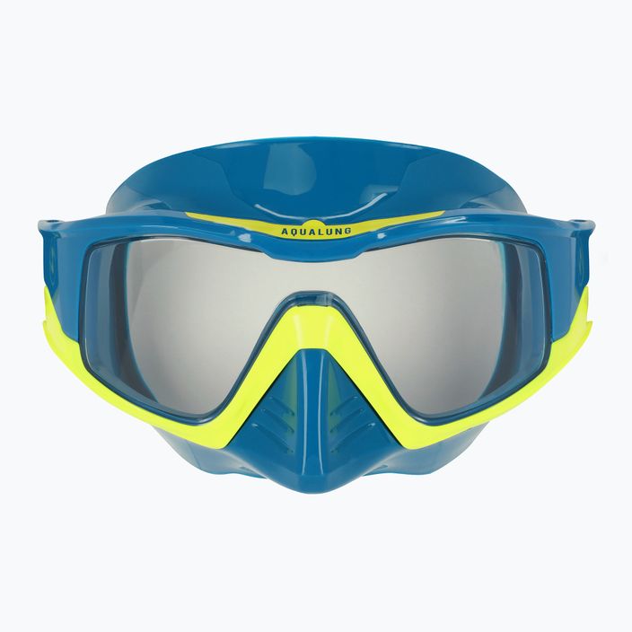 Maska do snorkelingu Aqualung Vita petrol/yellow 7