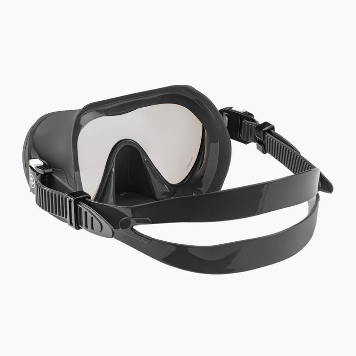 Maska do snorkelingu Aqualung Nabul gray 4