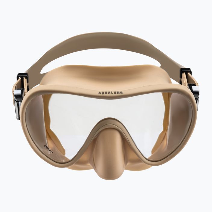 Maska do snorkelingu Aqualung Nabul beige 2