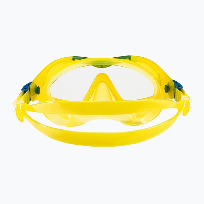 Maska do snorkelingu dziecięca Aqualung Mix yellow/petrol 5