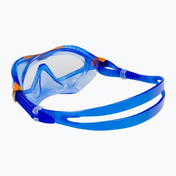 Maska do snorkelingu dziecięca Aqualung Mix blue/orange 4