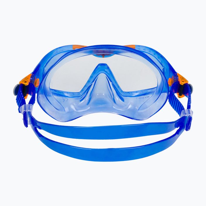 Maska do snorkelingu dziecięca Aqualung Mix blue/orange 5