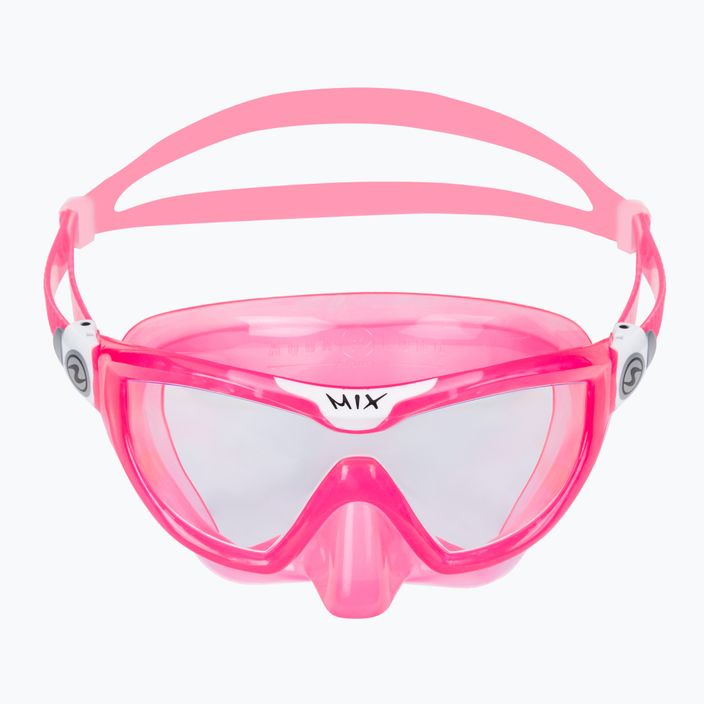 Maska do snorkelingu dziecięca Aqualung Mix pink/white 2