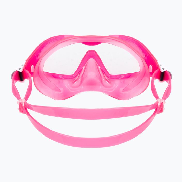 Maska do snorkelingu dziecięca Aqualung Mix pink/white 5