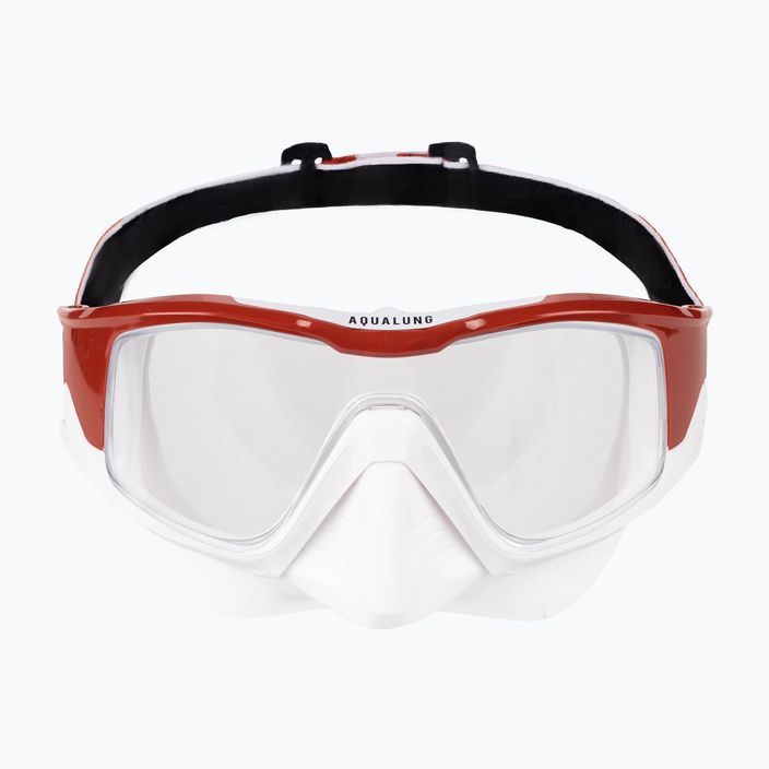 Maska do snorkelingu Aqualung Vita white/brick 2