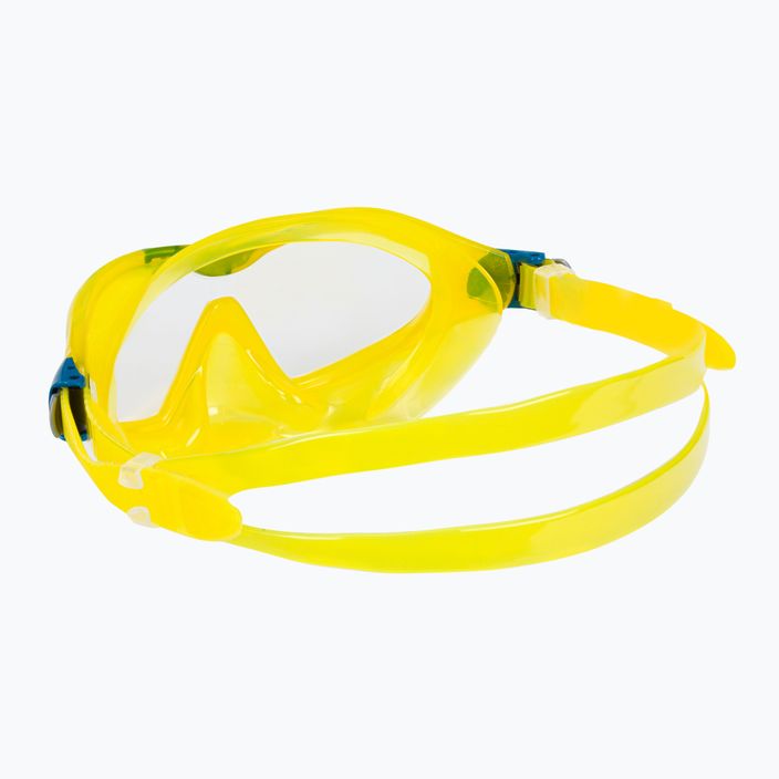 Zestaw do snorkelingu dziecięcy Aqualung Mix Combo yellow/petrol 5