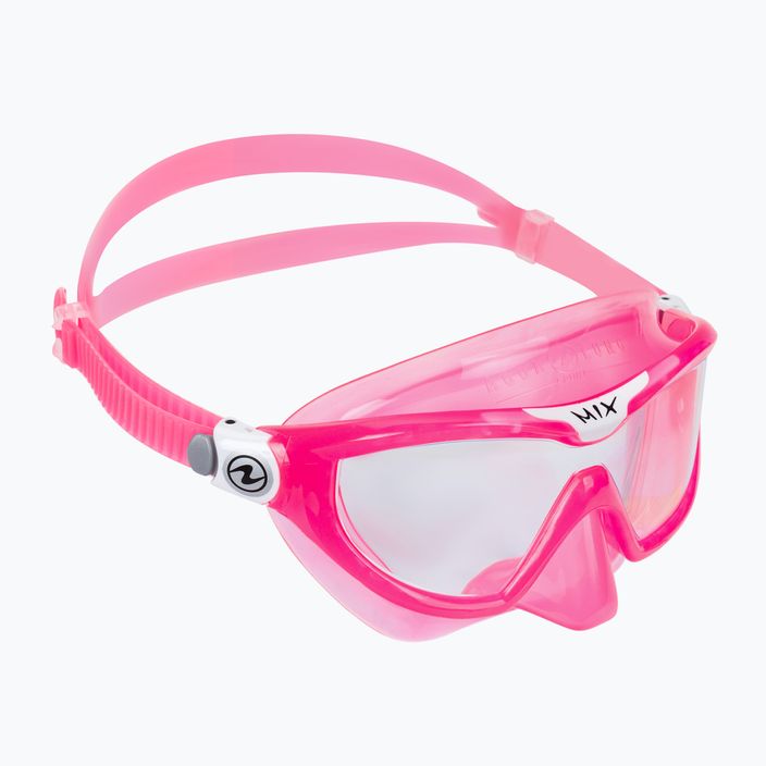 Zestaw do snorkelingu dziecięcy Aqualung Mix Combo pink/white 2