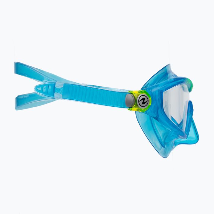 Zestaw do snorkelingu dziecięcy Aqualung Combo Mix.A light blue/bright green 4