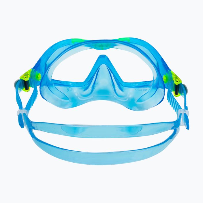 Maska do snorkelingu dziecięca Aqualung Mix light blue/bright green 5