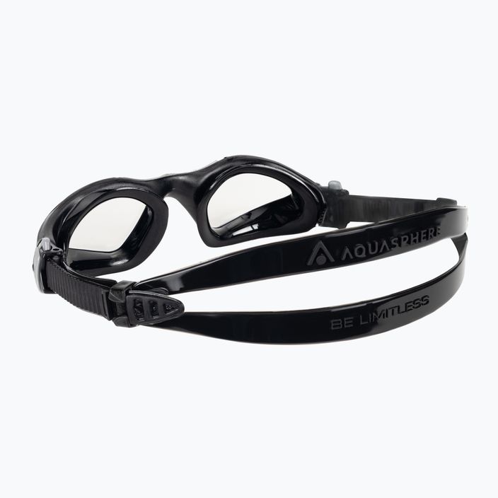 Okulary do pływania Aquasphere Kayenne black/silver/clear 4
