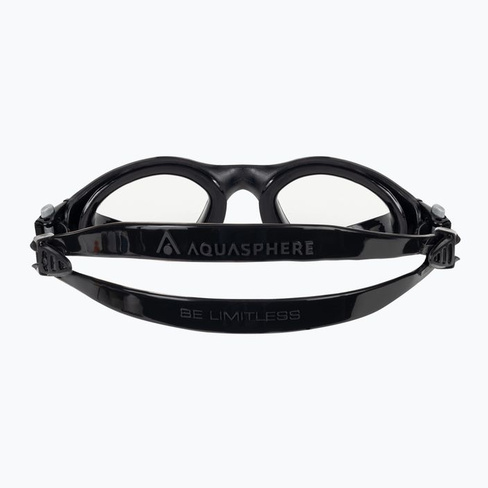 Okulary do pływania Aquasphere Kayenne black/silver/clear 5