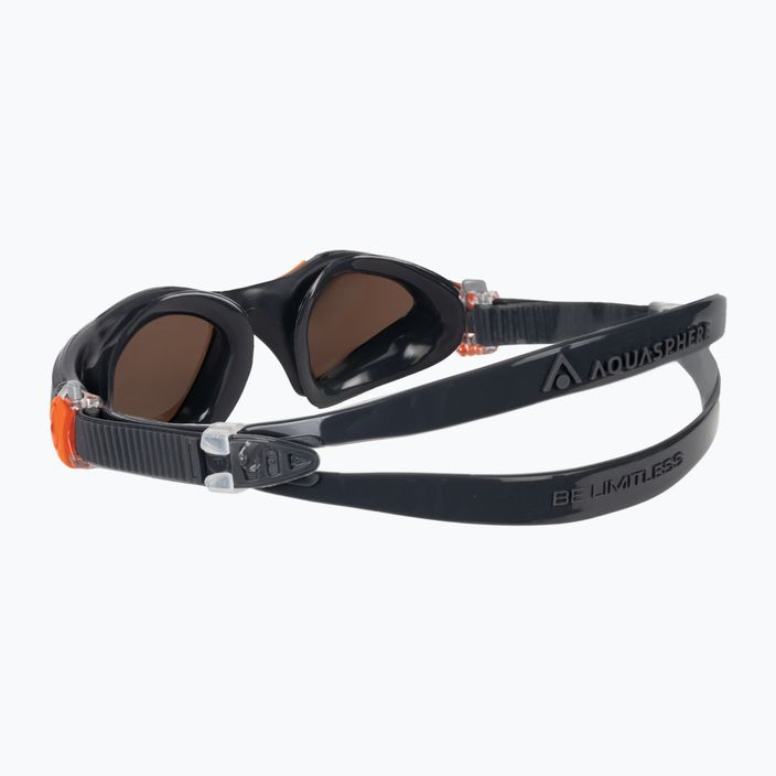 Okulary do pływania Aquasphere Kayenne grey/orange 4