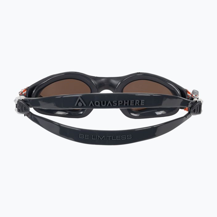 Okulary do pływania Aquasphere Kayenne grey/orange 5