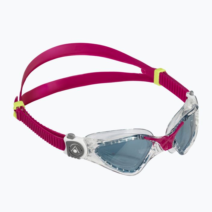 Okulary do pływania dziecięce Aquasphere Kayenne Compact transparent/raspberry