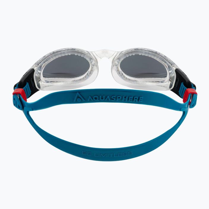 Okulary do pływania Aquasphere Kaiman clear/petrol/mirror silver EP3180098LMS 5