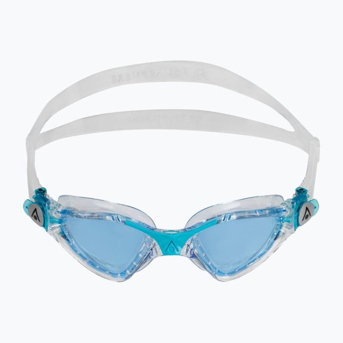 Okulary do pływania dziecięce Aquasphere Kayenne transparent/turquoise EP3190043LB 2