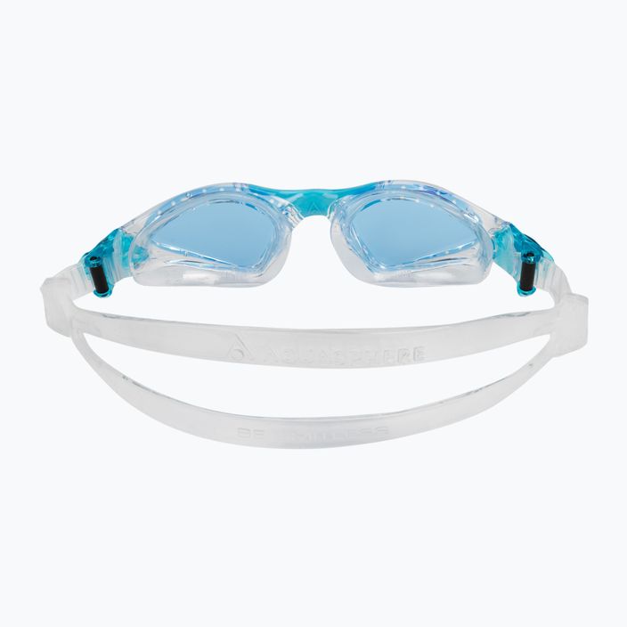 Okulary do pływania dziecięce Aquasphere Kayenne transparent/turquoise EP3190043LB 5