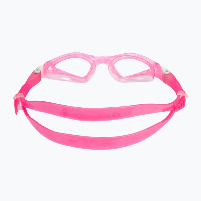 Okulary do pływania dziecięce Aquasphere Kayenne pink/white/clear EP3190209LC 5