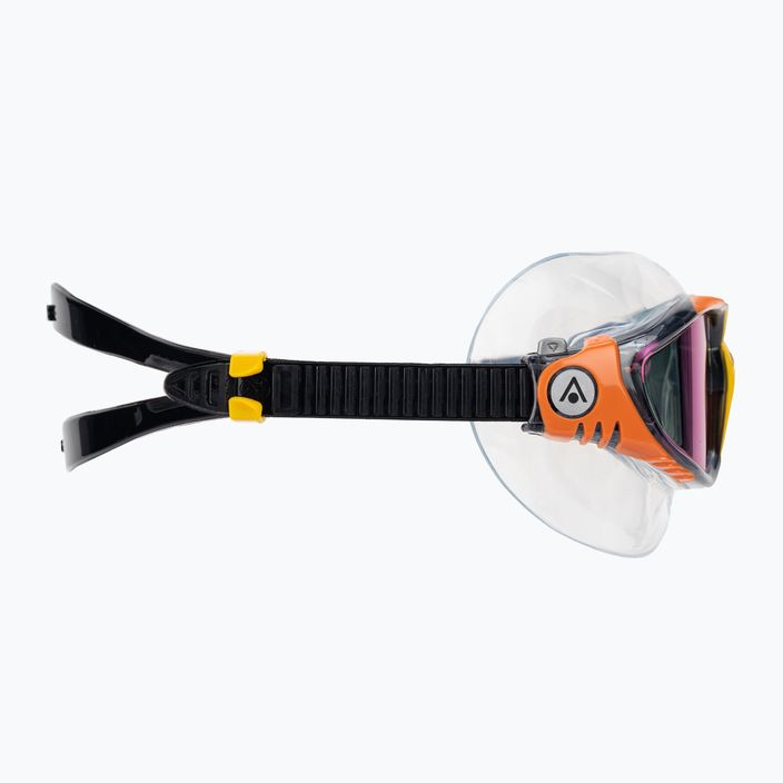 Maska do pływania Aquasphere Vista dark grey/orange 3