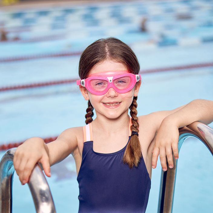 Maska do pływania dziecięca Aquasphere Seal Kid 2 pink/pink/clear 5